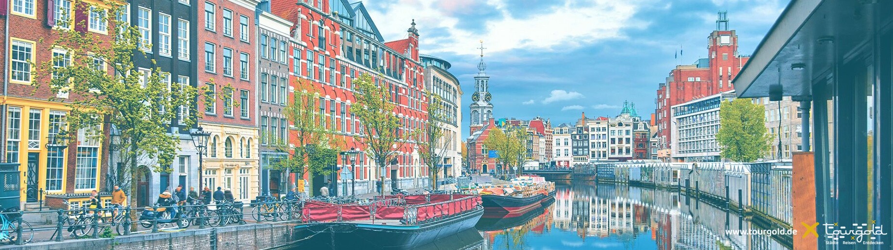 Tourgold Städtereisen Busreisen Amsterdam Header