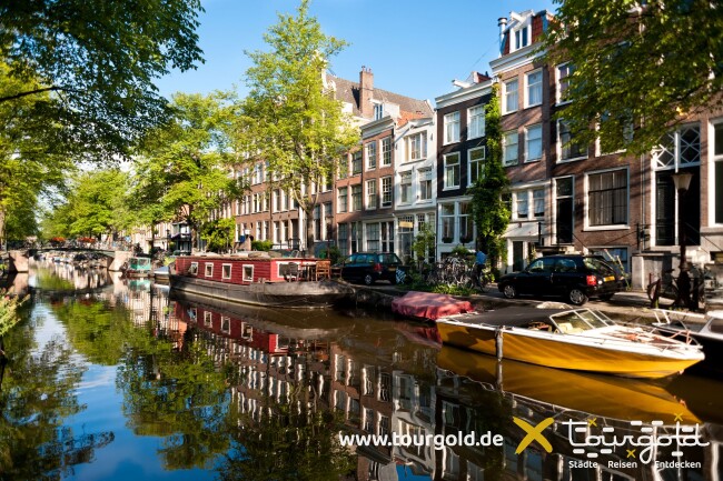 Busreise Amsterdam Grachtenfahrt